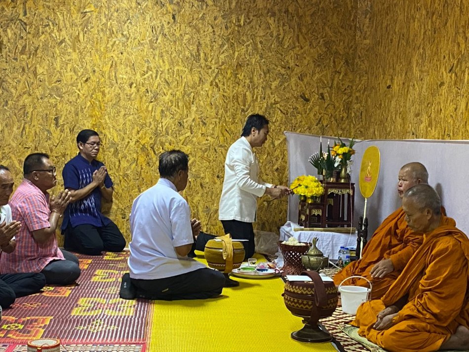 ทำบุญเลี้ยงพระห้องประชุมองค์การบริหารส่วนตำบลสร้างนกทา (หลังใหม่) ณ ห้องประชุมสภาองค์การบริหารส่วนตำบลสร้างนกทา  อำเภอเมืองอำนาจเจริญ จังหวัดอำนาจเจริญ 
